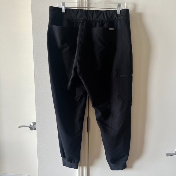 FIGS Zamora Jogger Scrub Pants – Black – Size Large - Picture 4 of 6
